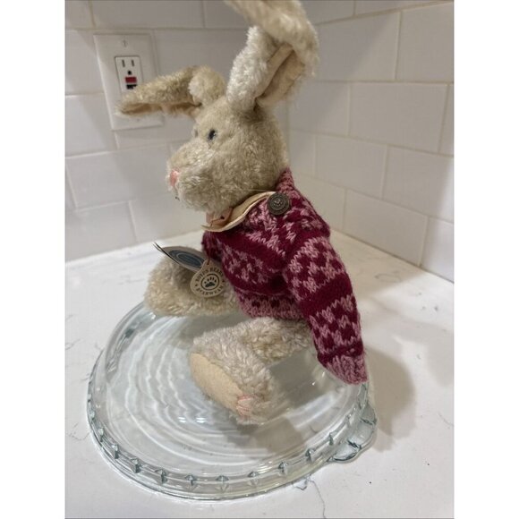 Boyd's Bears Plush ARCHER 11” Easter Bunny Sweater retired collectors - Picture 7 of 15